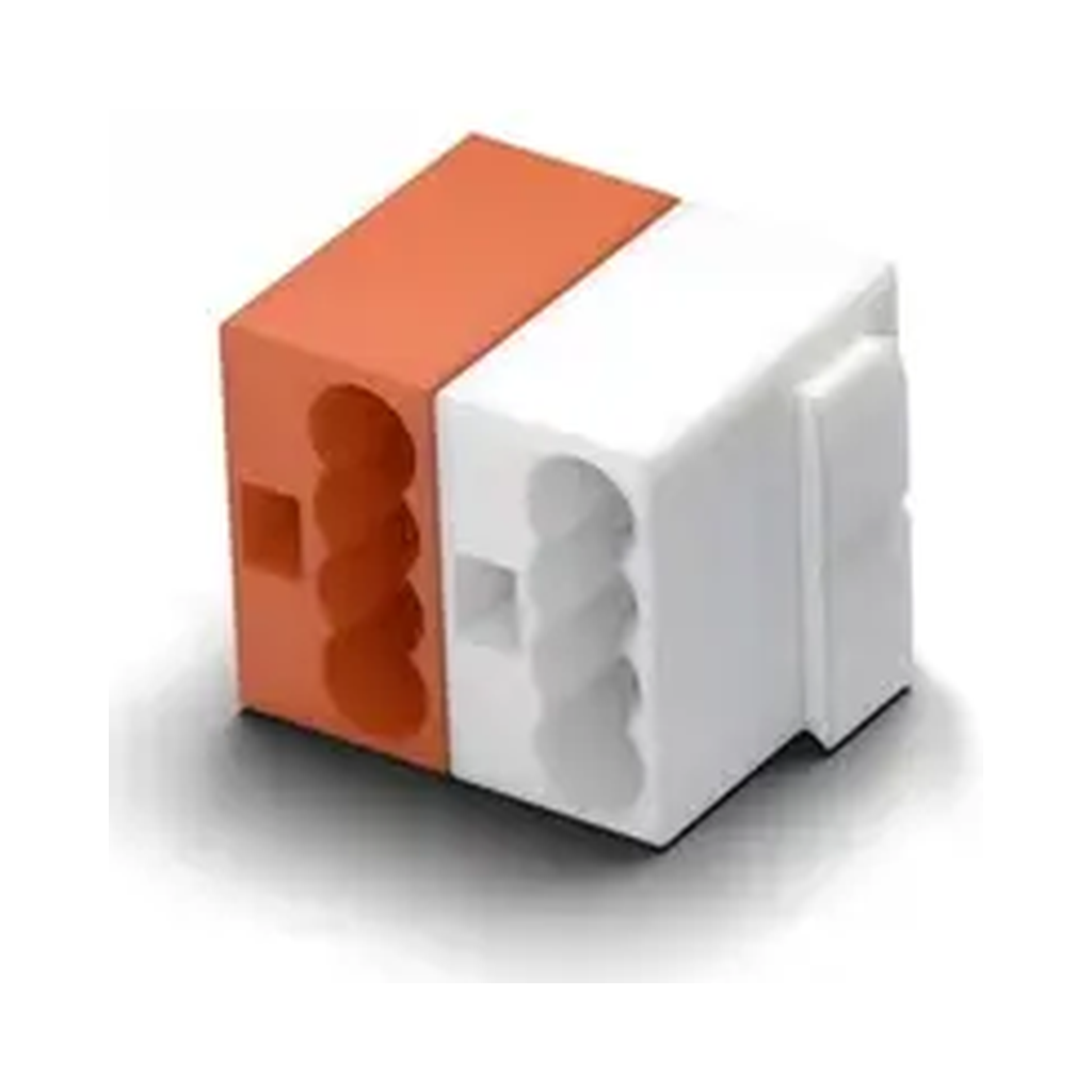 [200359] Connecteur Loxone 24 V blanc / orange