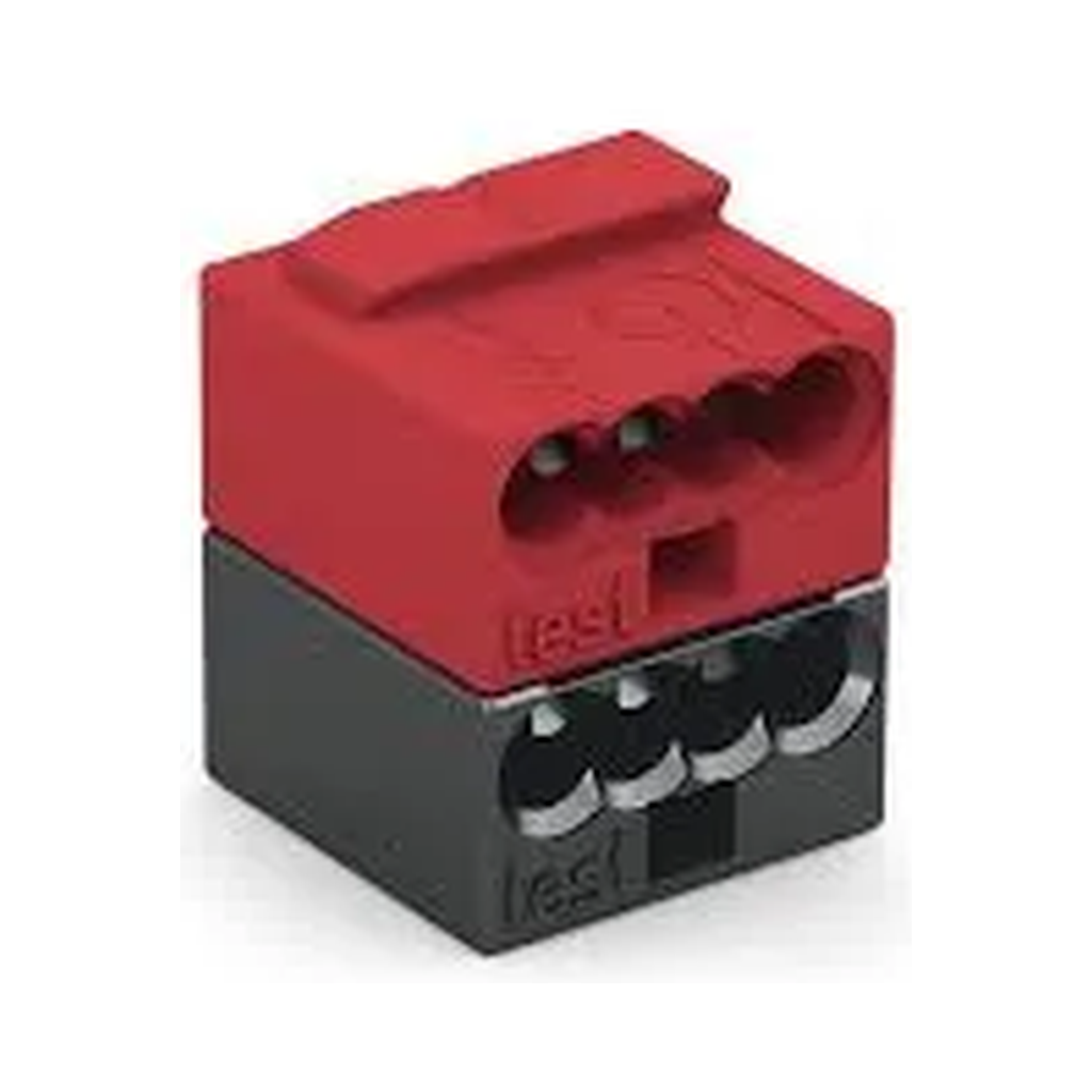 [243-211] Connecteur WAGO KNX rouge gris