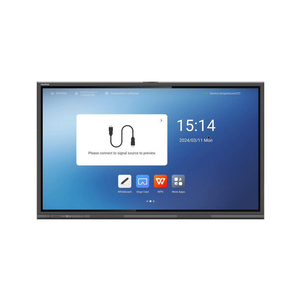 [TT-6523S] Écran Newline interactif 65" série s pro 4K