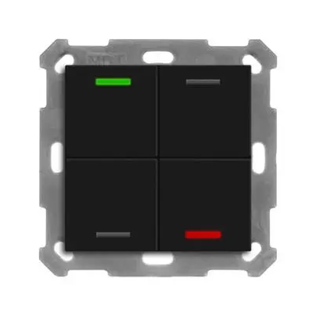 [BE-TAL550406.01] Interrupteur MDT KNX 4 boutons 55