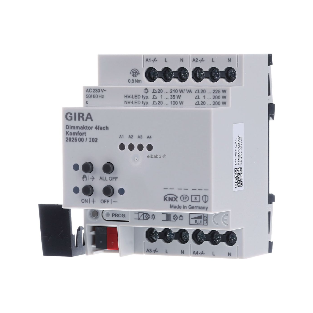 Module Gira variation KNX 4 channel