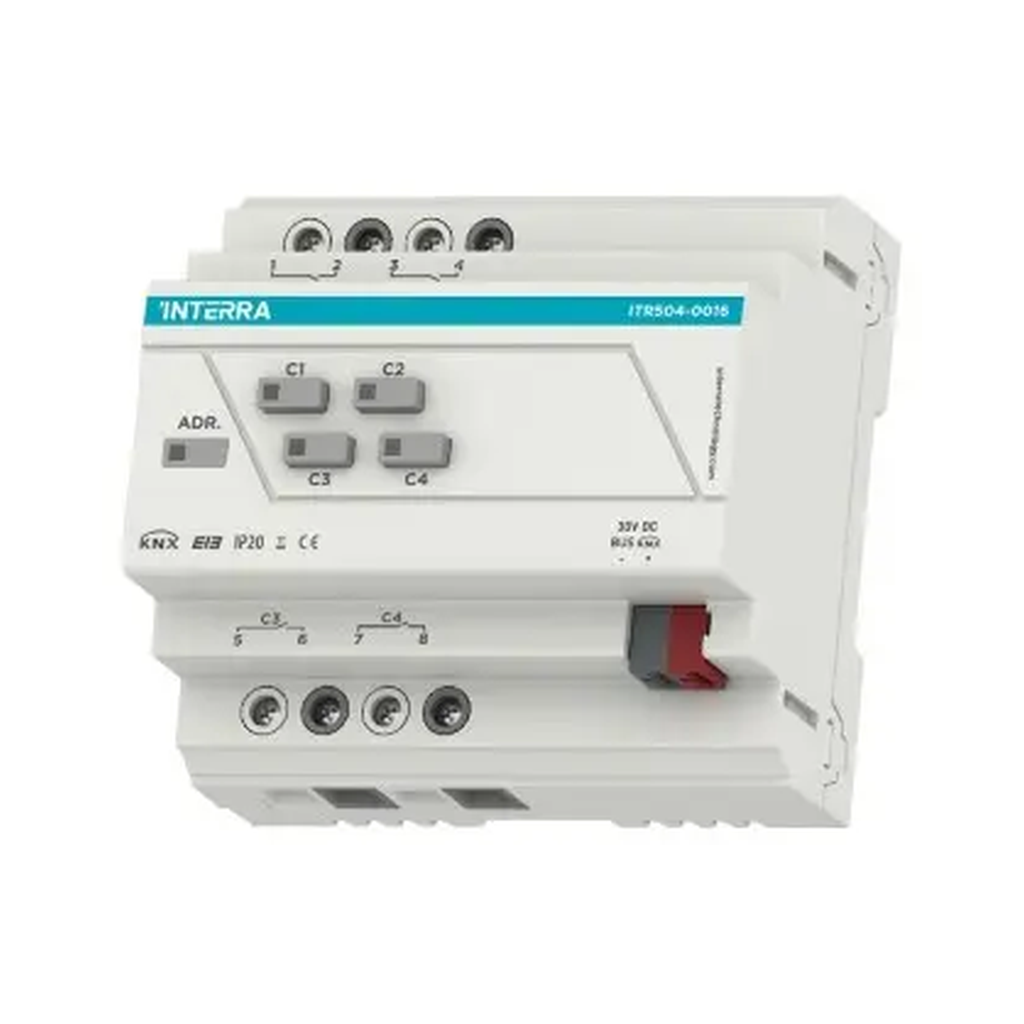 Module Interra actionneur KNX 04 channel
