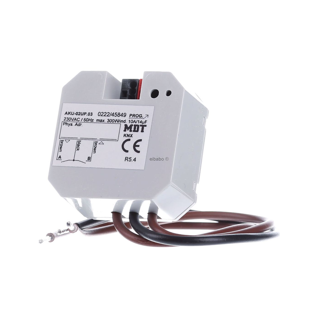 [AKU-02UP.03] Module MDT actionneur compact KNX 2 sast 10 A 230 VAC
