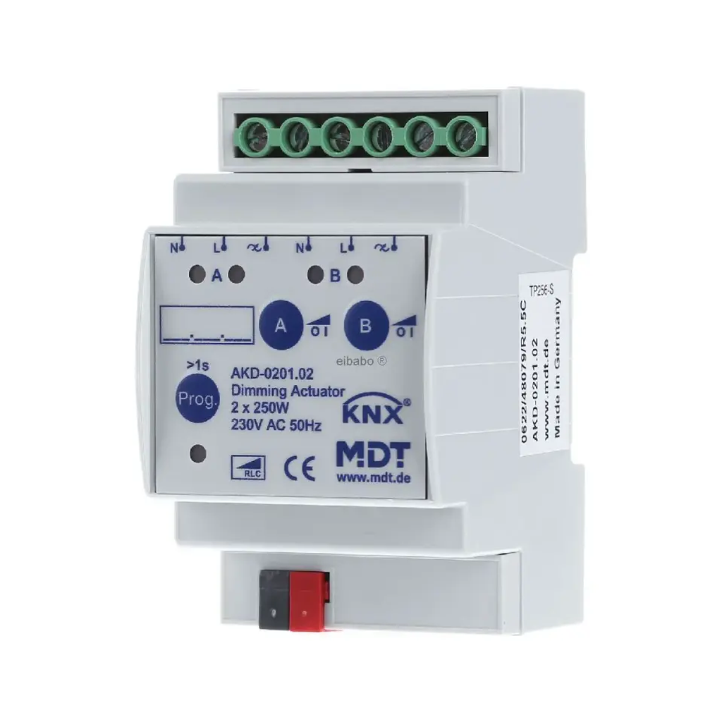 Module MDT variation 2chs KNX 250 W 230 V ac