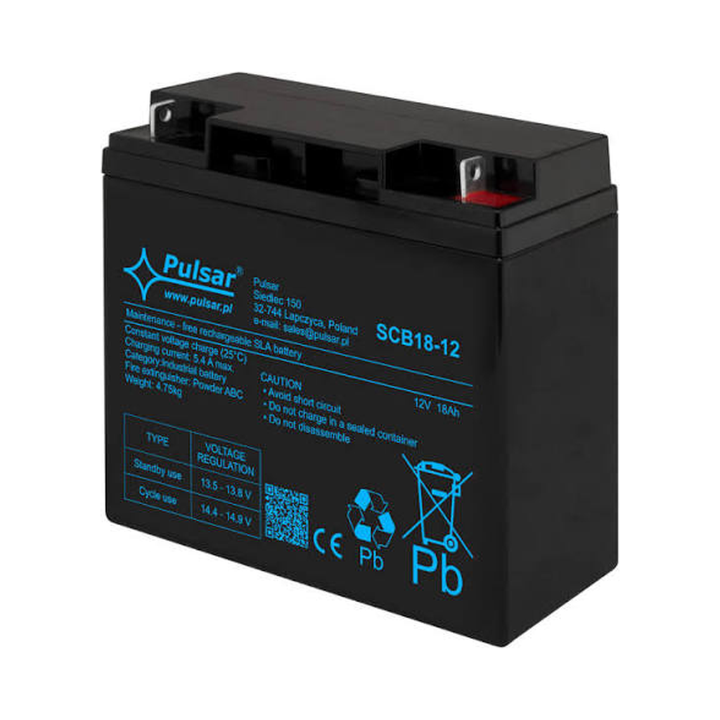 [SCB18-12] Batterie Pulsar 18ah/12 V scb