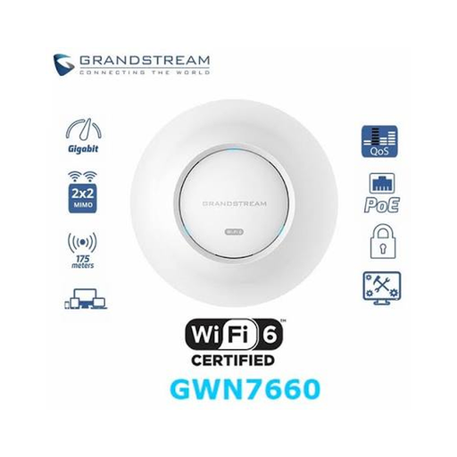 Point d'accees Grandstream Wi-Fi 6 gwn7660